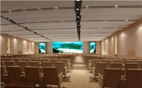 华能林芝基地综合办公楼大规模采用正能量光导系统 西藏华能林芝基地综合办公大楼