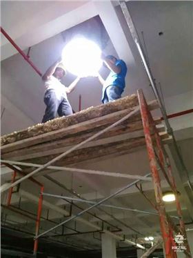 漫射器安装图 漫射器安装图