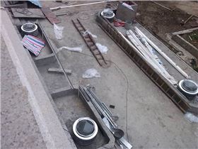 光导照明安装现场