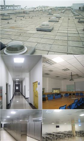 阳光照明走廊通道、会议室、储存室、食堂应用
