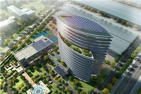 珠海兴业集团能源大厦导光管照明 珠海兴业集团能源大厦导光管照明