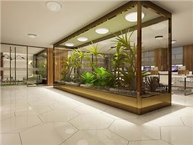 正能量科技展厅生态缸 正能量科技展厅生态缸