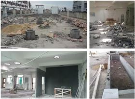 正能量生态中心改造前现场 正能量生态中心改造前现场