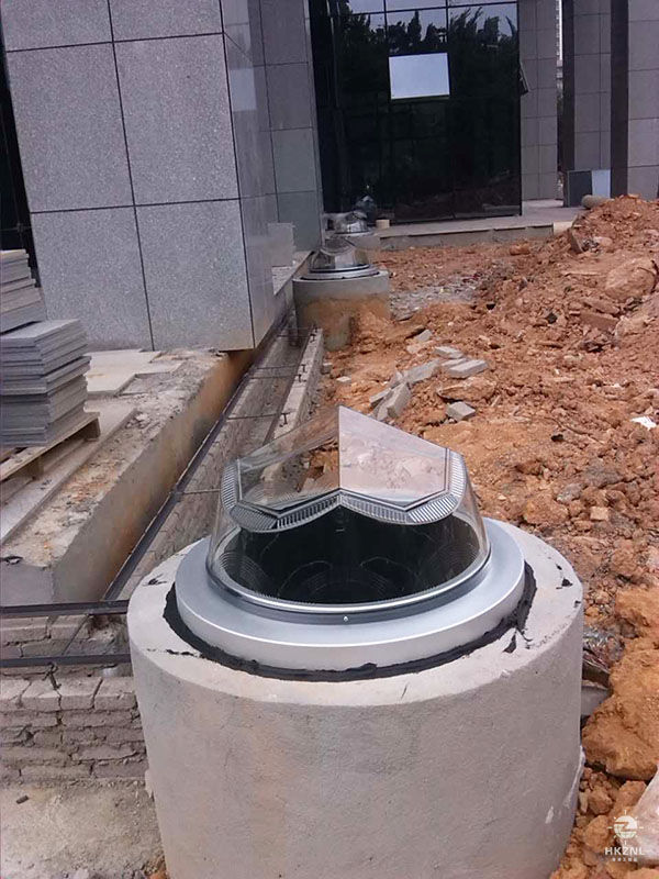 钻石形采光器节点图 钻石形采光器节点图