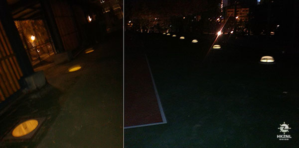 正能量采光装置夜间模式图