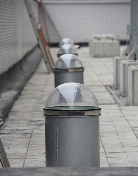 半球形采光罩案例图-无电照明系统 半球形采光罩案例图-无电照明系统