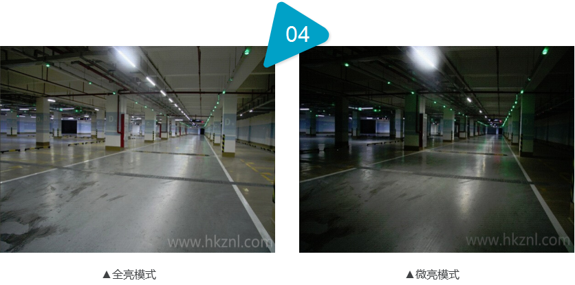 正能量LED智能照明照明效果对比