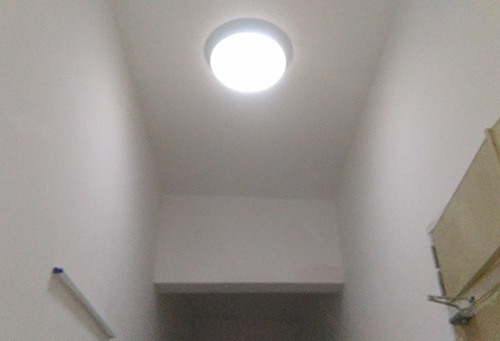 清远导光管采光系统室内效果