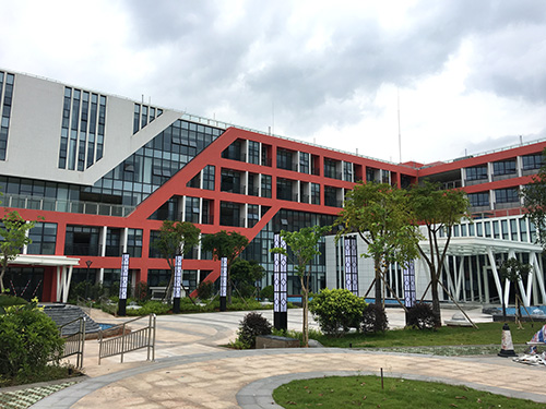 广州市环境监测与预警中心施工现场