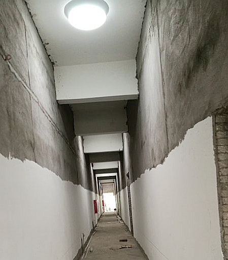 光导照明系统阴雨天室内效果