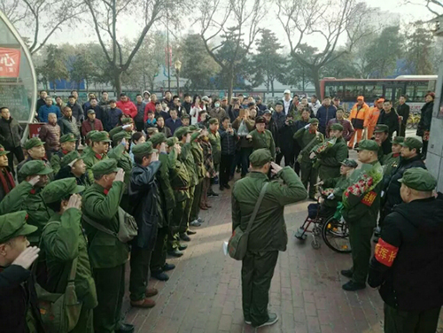 西凤酒致敬老兵 西凤酒致敬老兵