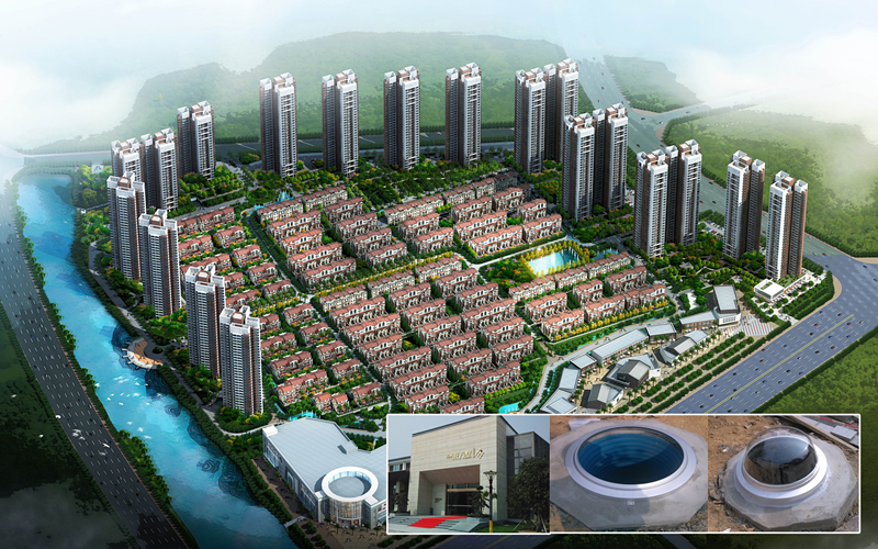 珠海东方墅-五洲湾光导照明应用 珠海东方墅-五洲湾光导照明应用