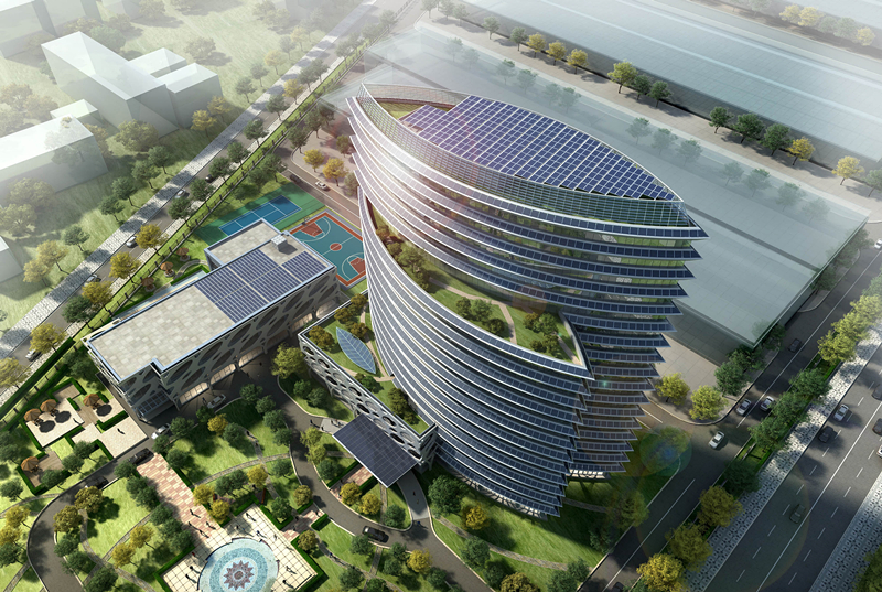 珠海兴业集团能源大厦光导照明应用 珠海兴业集团能源大厦光导照明应用