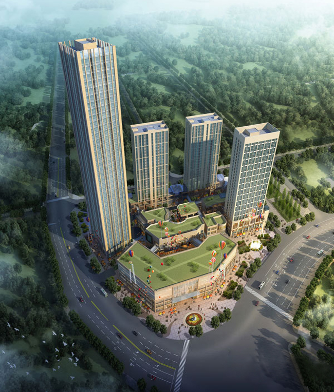 重庆紫荆商业广场光导照明应用 重庆紫荆商业广场光导照明应用